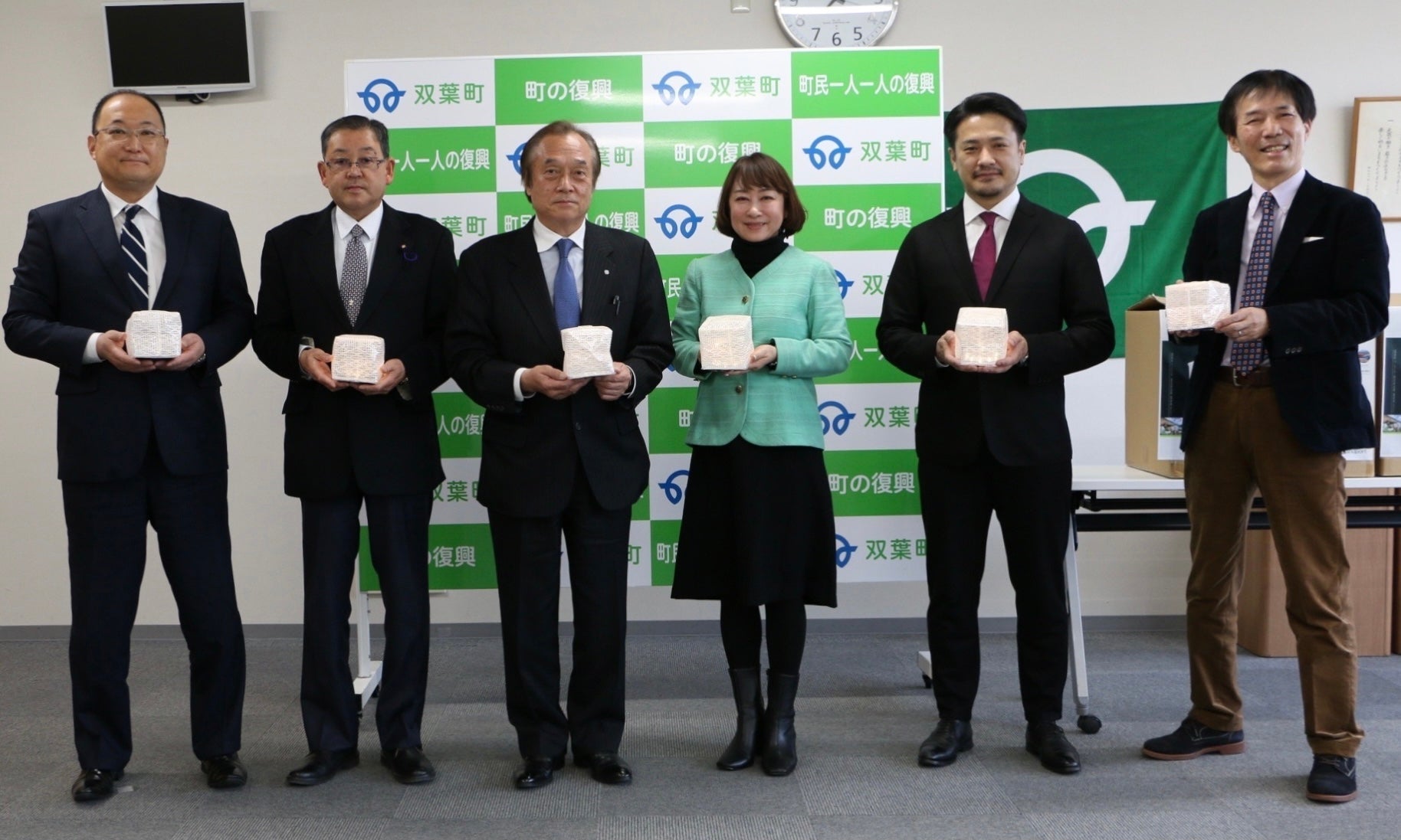 双葉町復興プロジェクト 福島県双葉町にCARRY THE SUNを寄贈しました