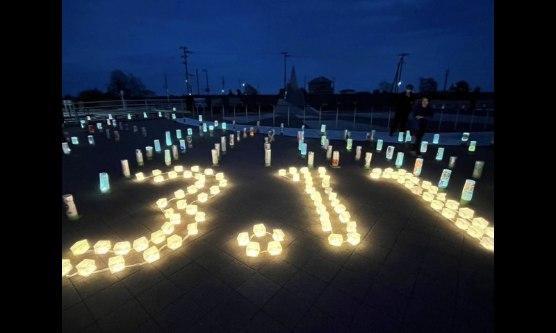 学生たちと灯す3.11への思い