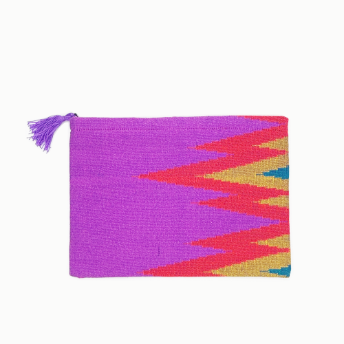 ポーチ アマラプラ織物 L