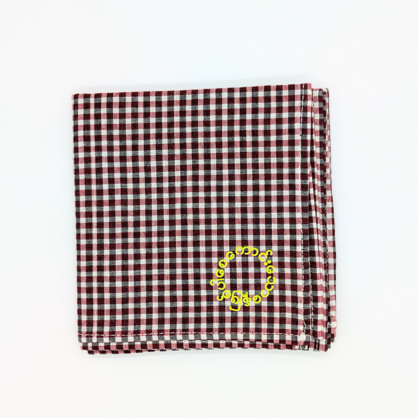 ロンジー生地ハンカチ