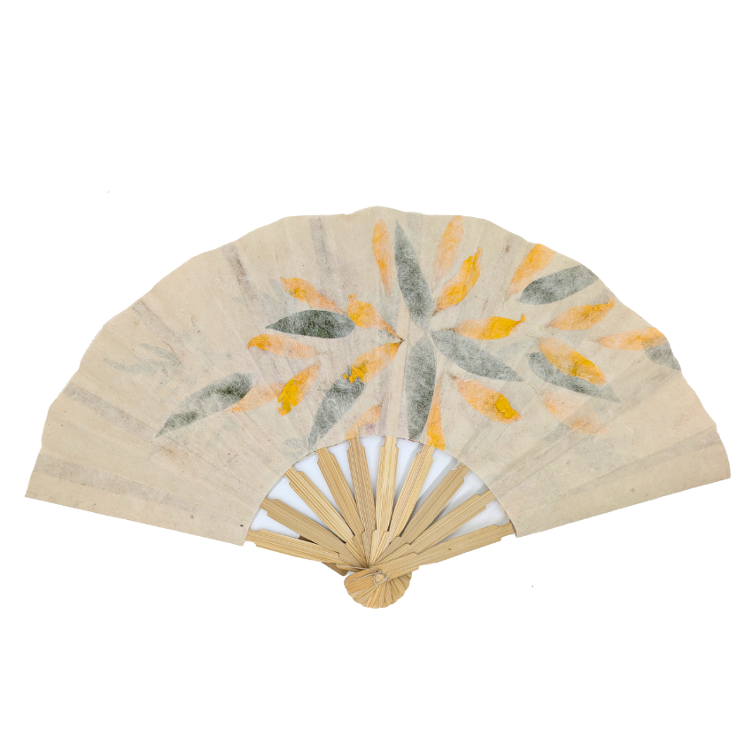 シャンペーパー扇子