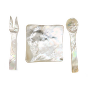 白蝶貝のテーブルウエア