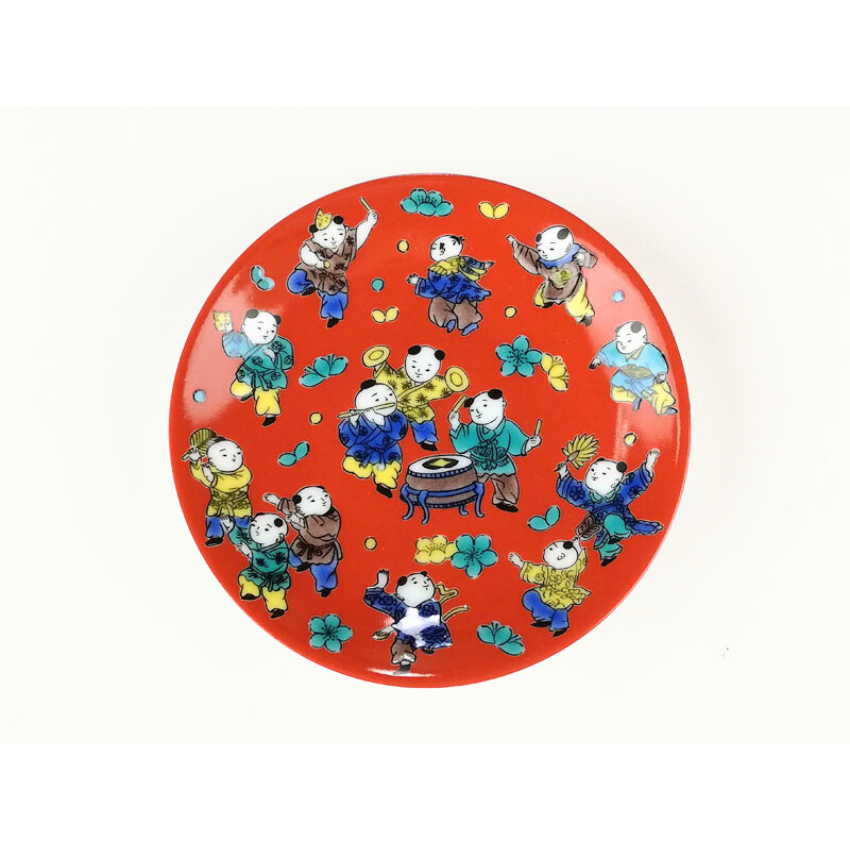 九谷焼 縁起豆皿