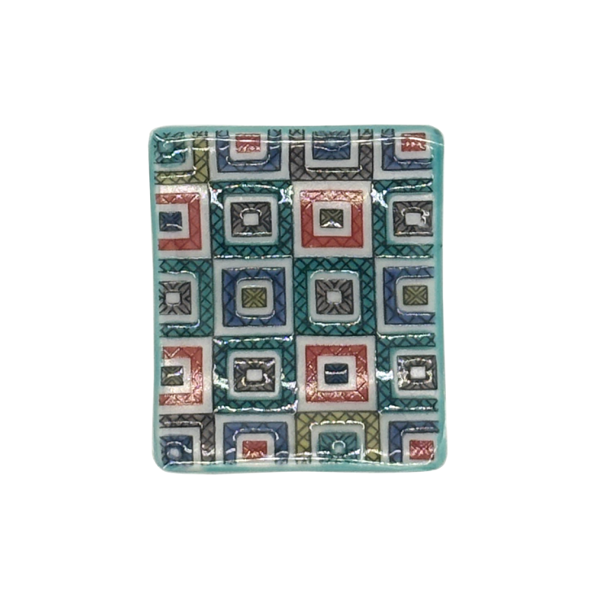 九谷焼 色絵 箸置き