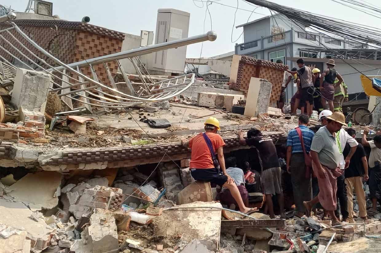 ミャンマー大地震支援