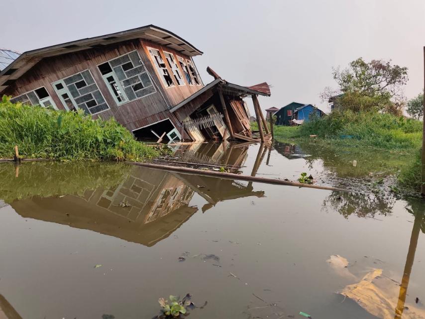ミャンマー大地震支援