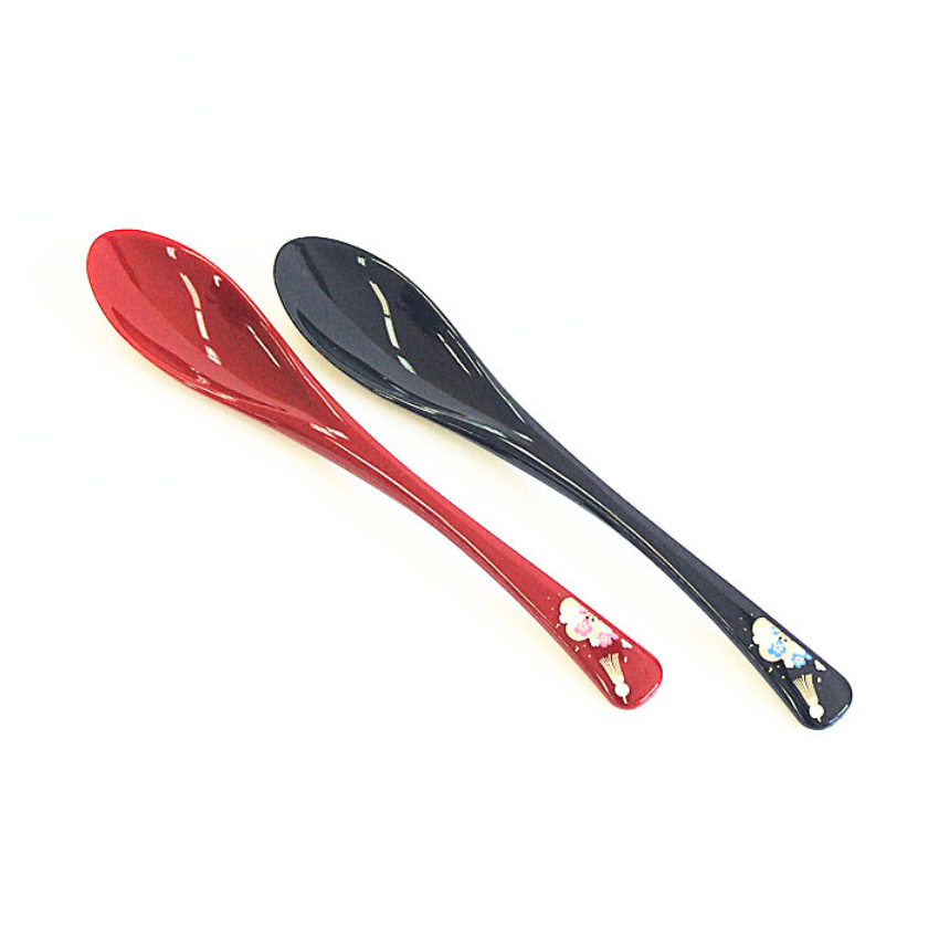 山中塗 スプーン2P(花嫁のれんオリジナル)