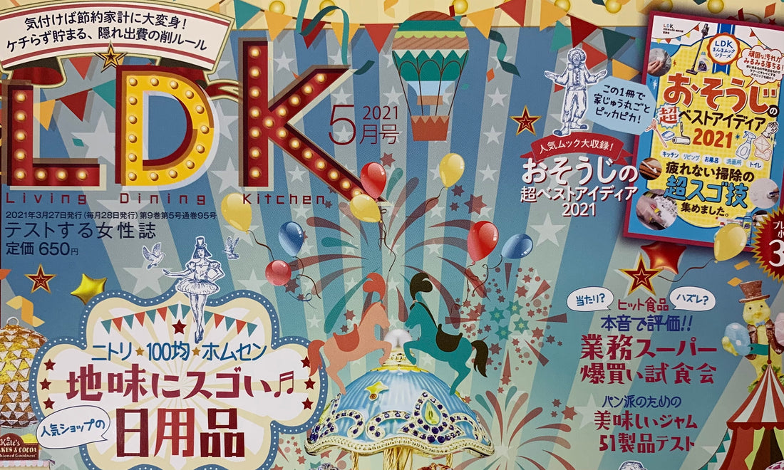 LDK 2021年5月号　地味にすごい日用品25　防災グッズ編