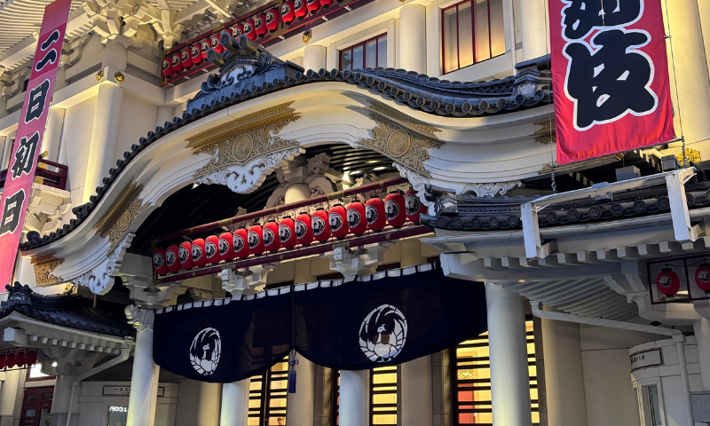 歌舞伎座イベント「江戸裏道幻燈夜」に参加