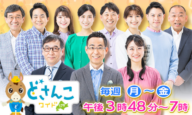 STV（札幌テレビ） どさんこワイド179で紹介されました。