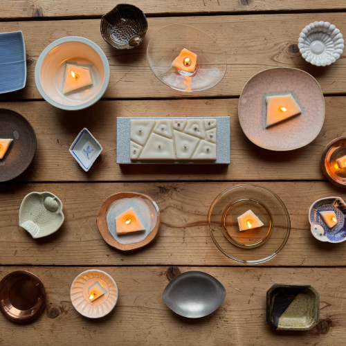 氷割れろうそく