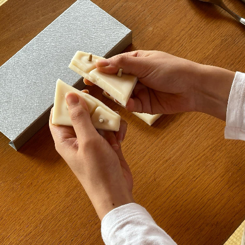 氷割れろうそく