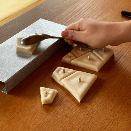 氷割れろうそく