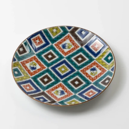 九谷焼　縁起豆皿