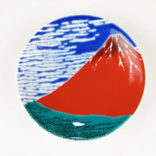 九谷焼　縁起豆皿