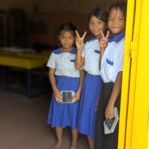 KGU社会連携 カンボジア支援モデル ～1つはあなたに 1つはコンポンチュナン州の子どもたちへ～